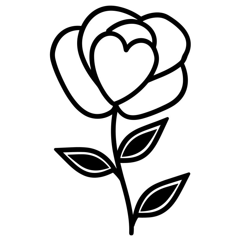 Fleur rose