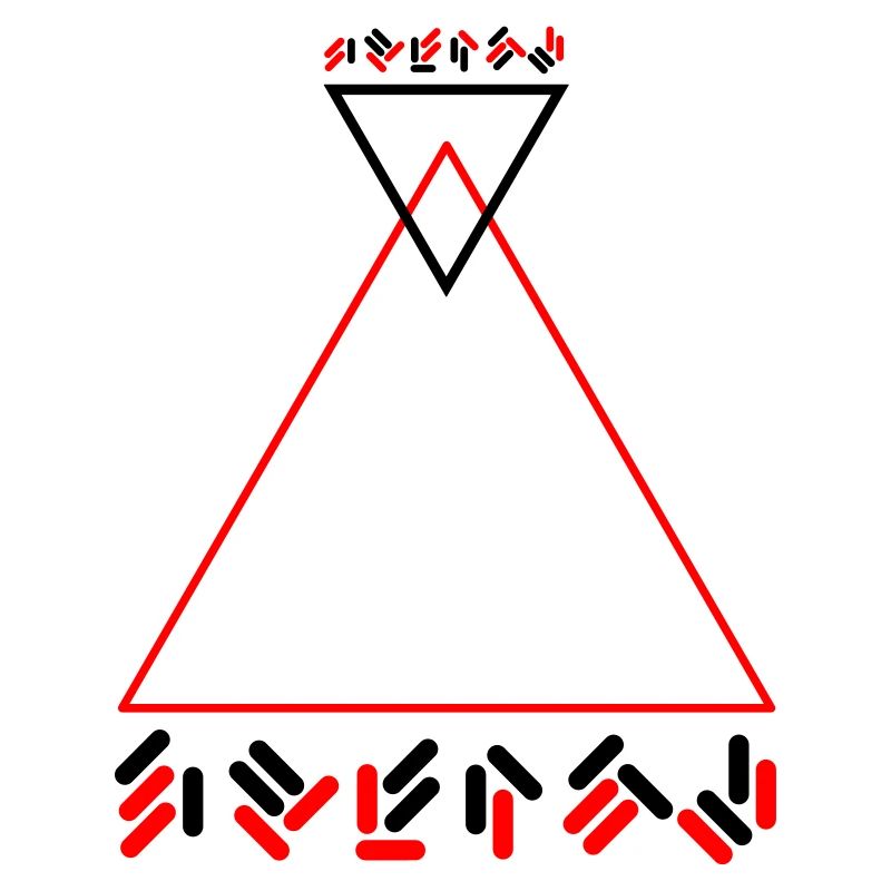 Triangles aliens résumé code numérique
