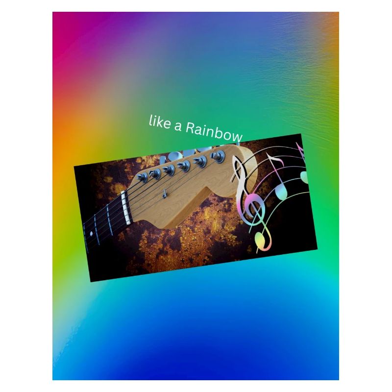 Sommer mit Regenbogenfarben 5