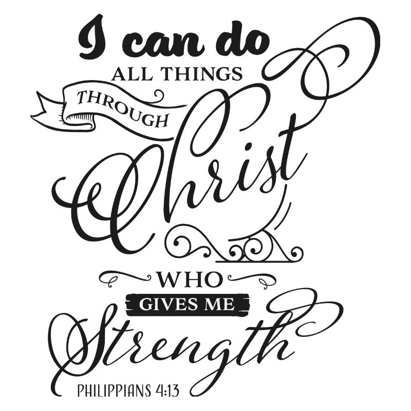 Christian clothes with saying - gift idea