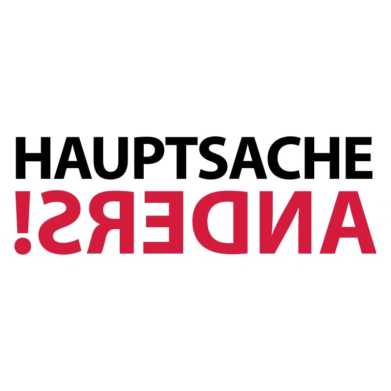 anders different exotische Meinung gegen den Strom