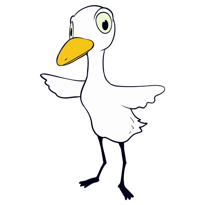 Skeptischer Vogel