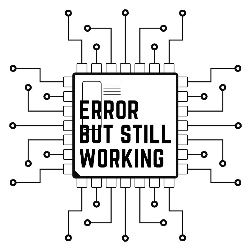error but still working