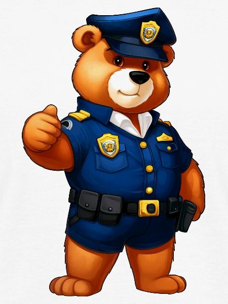 Bären Polizei