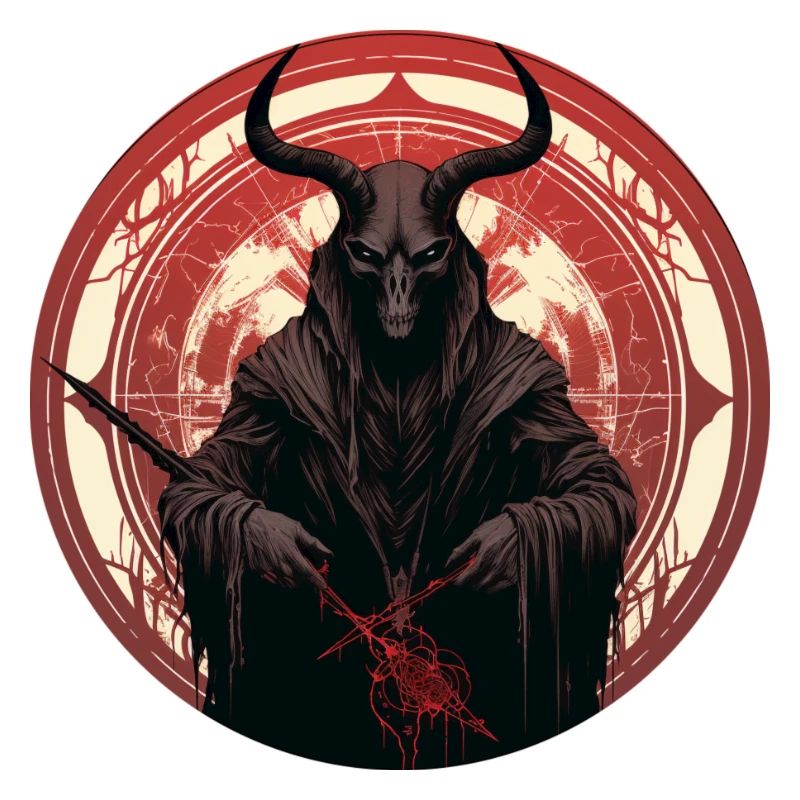 Demon Hunter Devil Round Design