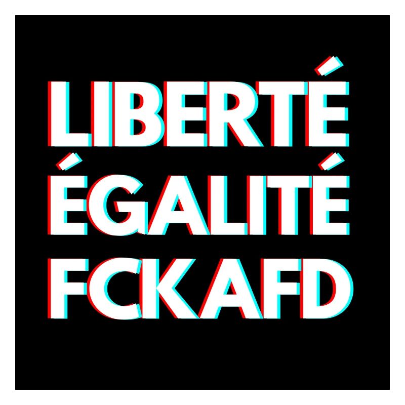 FCKAFD - schwarzes Design