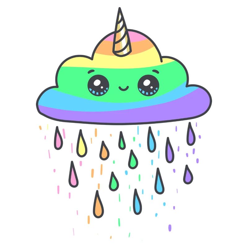 Nuage licorne