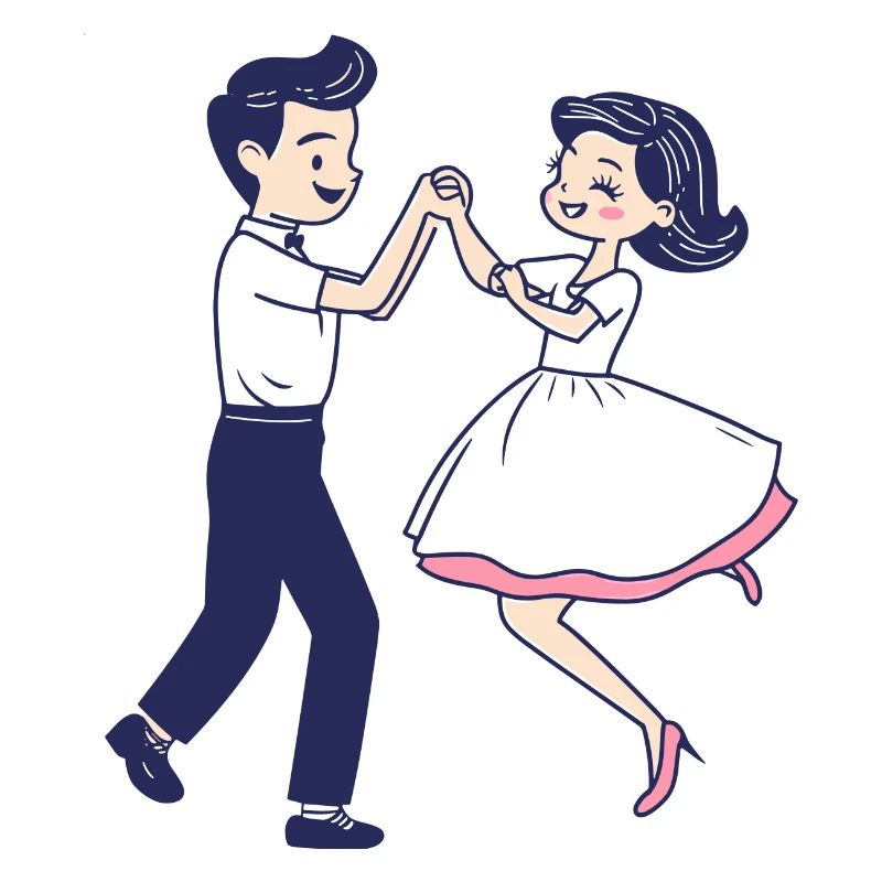 Couple dansant Danse