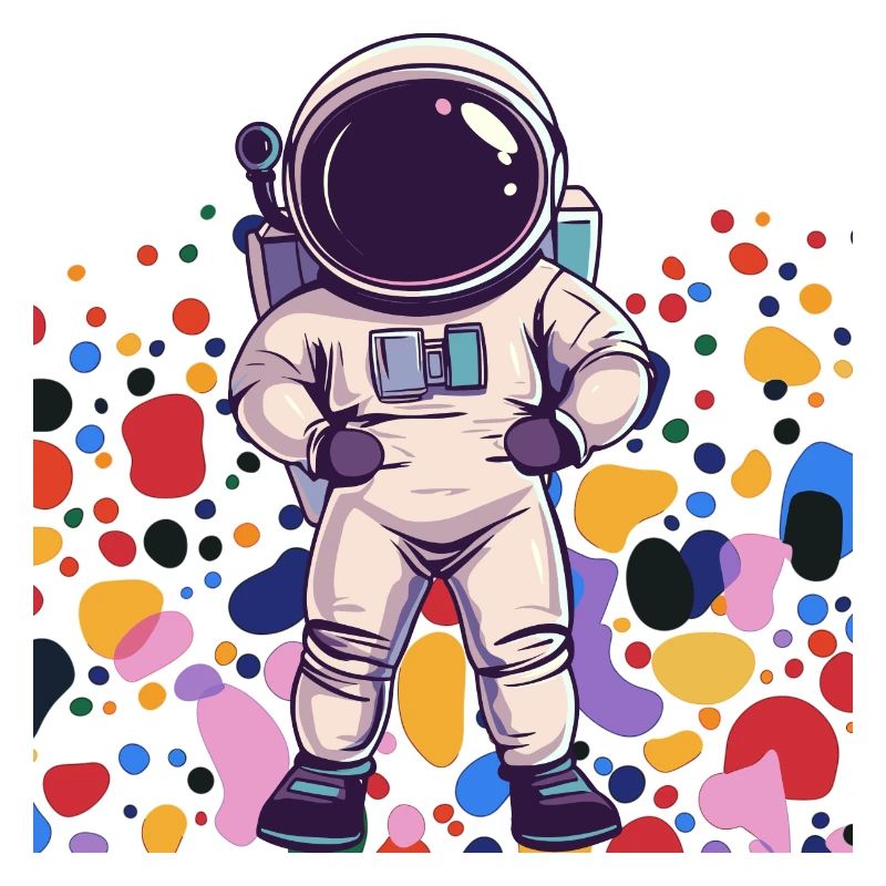 Astronaut Spaceman Raumschiff