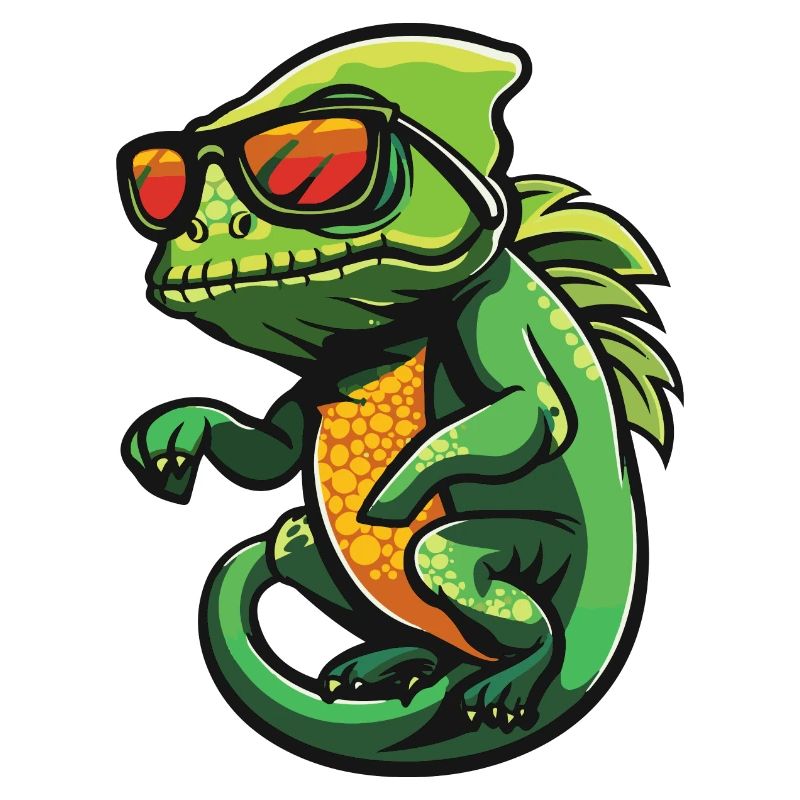 Chameleon Comic Cool