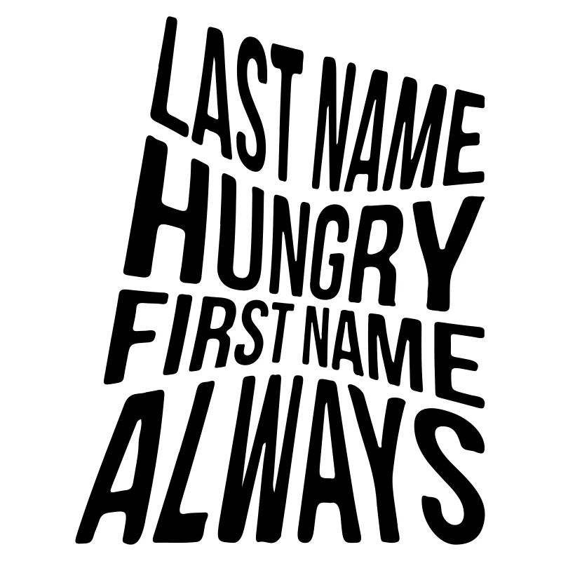 Last name hungry first name always