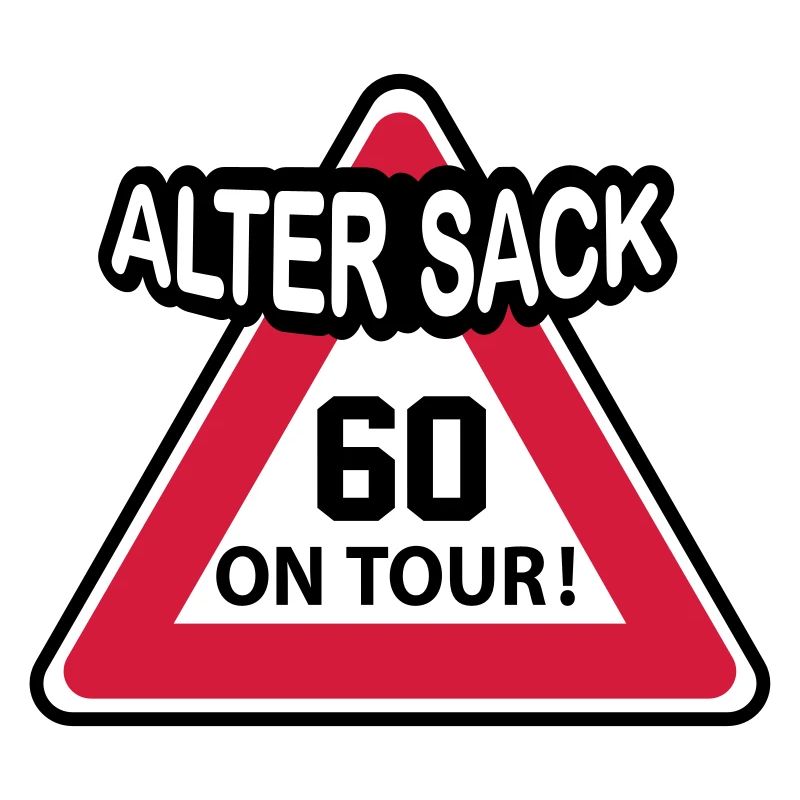Geburstag Mann Alter Sack 60 Birthday Geschenkidee