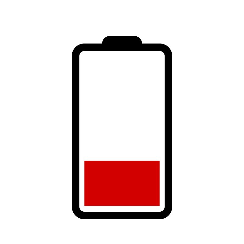 Batterij leeg