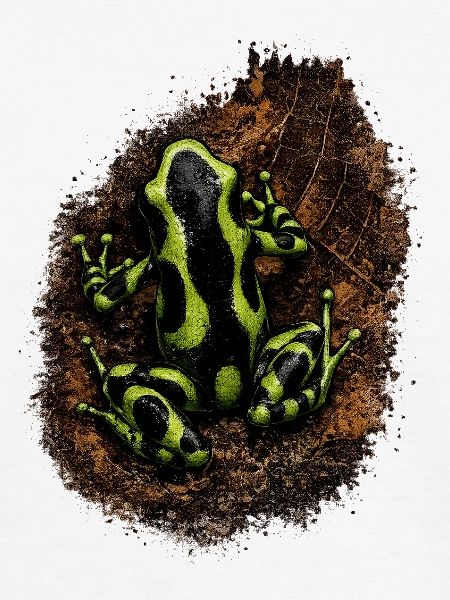 Dendrobates Auratus Karibik