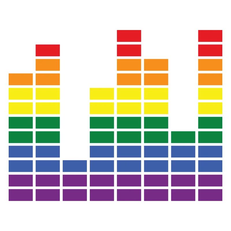 Pride Month Audio Visualizer