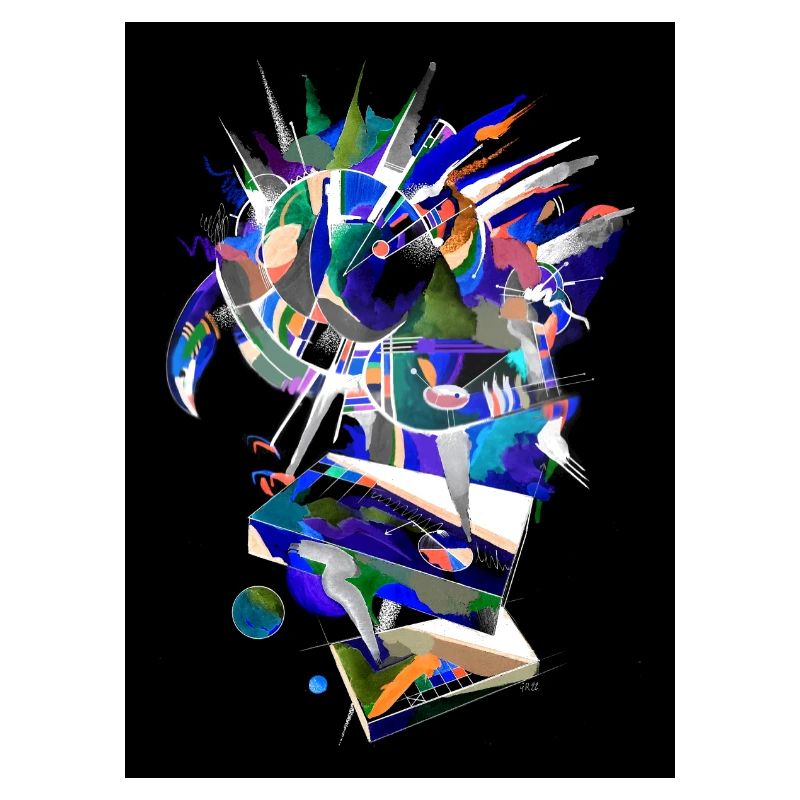 Space eagle paint