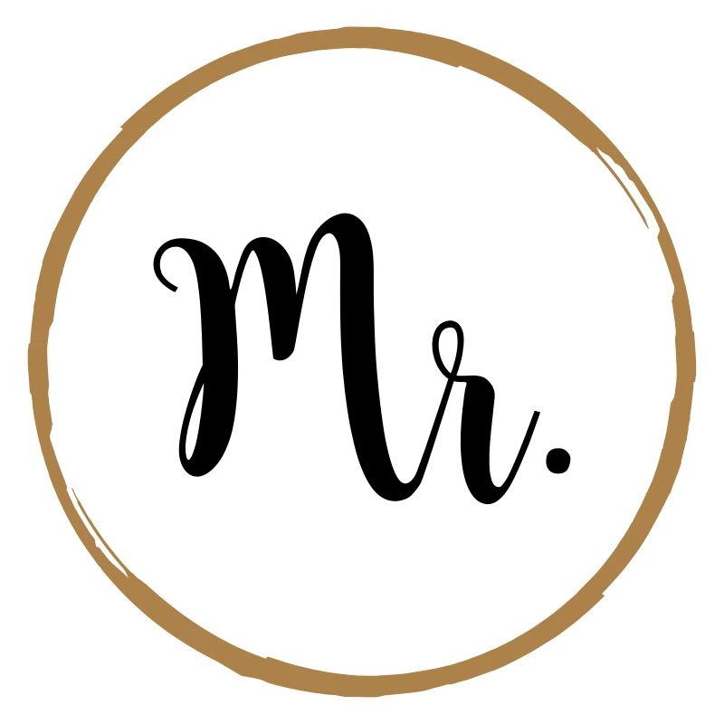 Mr Mrs Hochzeit Wedding