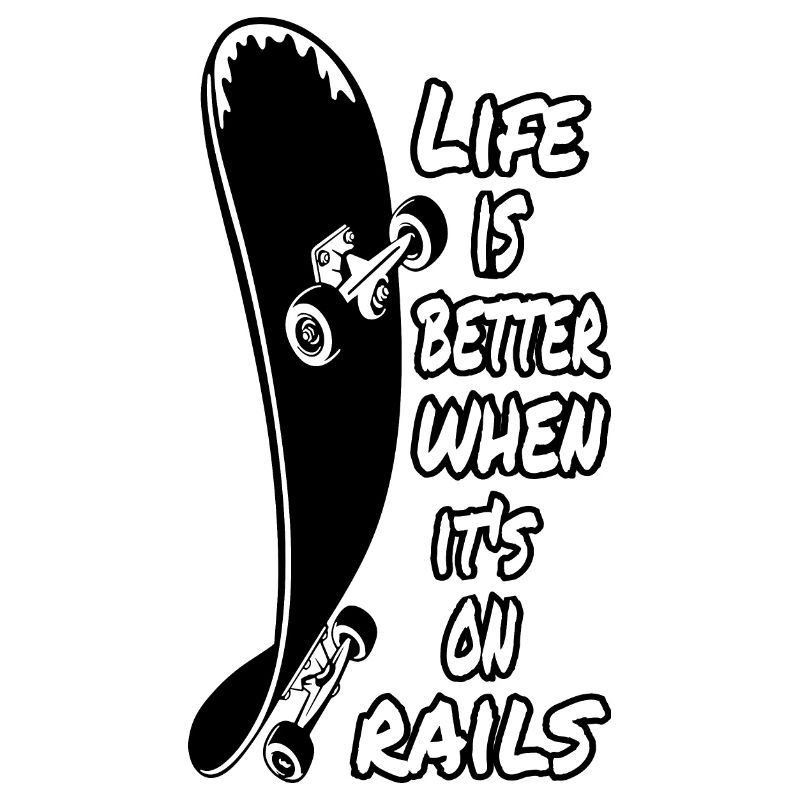 het leven is beter op rails