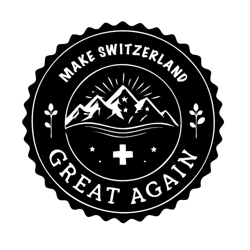 MAKE SWITZERLAND GREAT AGAIN Emblem
