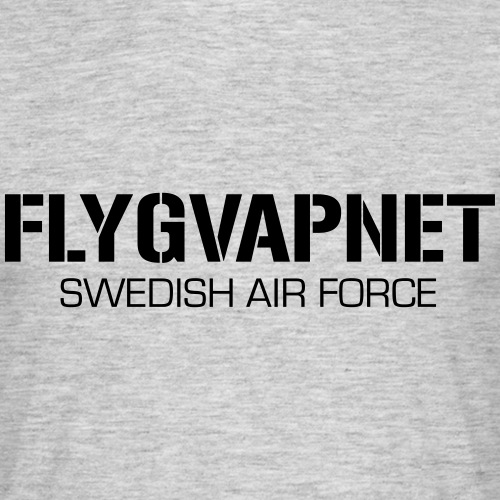 FLYGVAPNET - SWEDISH AIR FORCE - T-shirt herr