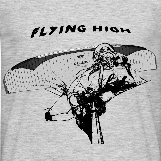 Paragliding flyver højt design