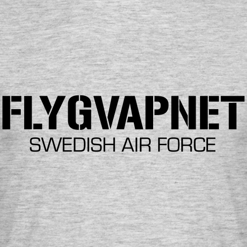 FLYGVAPNET - SWEDISH AIR FORCE - T-shirt herr