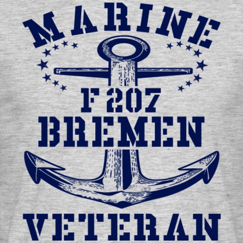 Marine Veteran F207 BREMEN - Männer T-Shirt