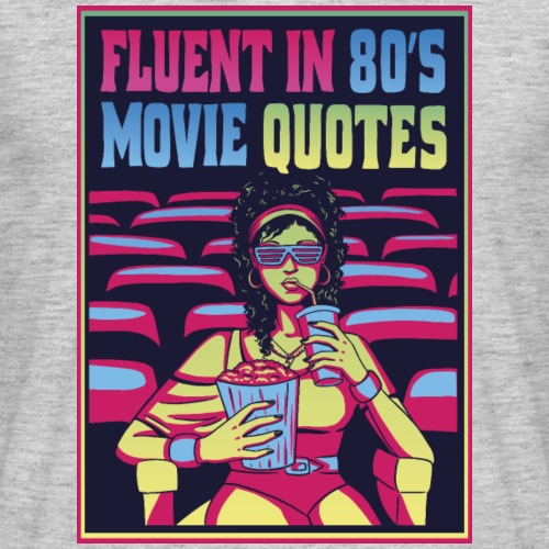 80s Movie Quotes - Männer T-Shirt