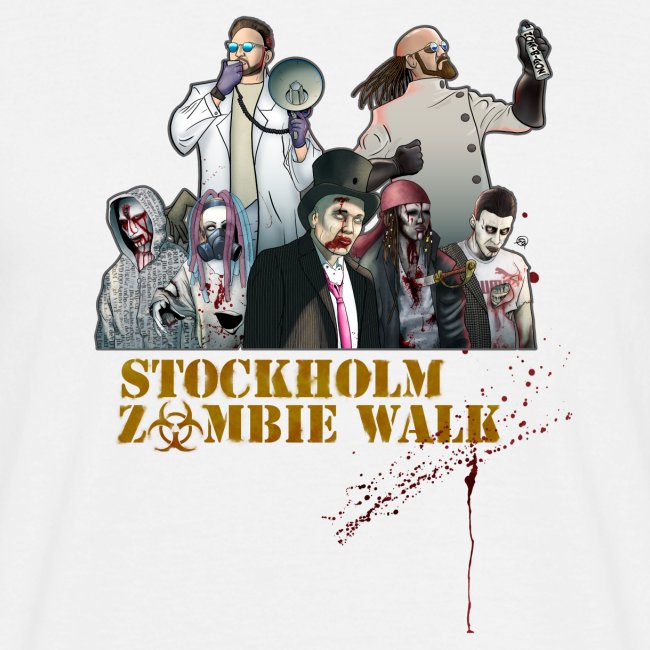 Stockholm Zombie Walk 2016 - Baseball S/V Herr