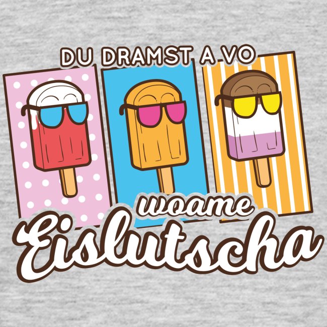 Vorschau: Woame Eislutscha - Männer T-Shirt