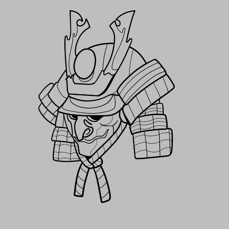 Helmet Armor Samurai