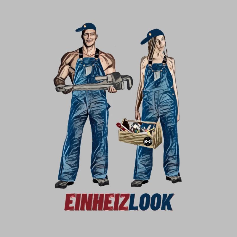 Einheitslook vs Einheizlook. Heizungsmonteure.