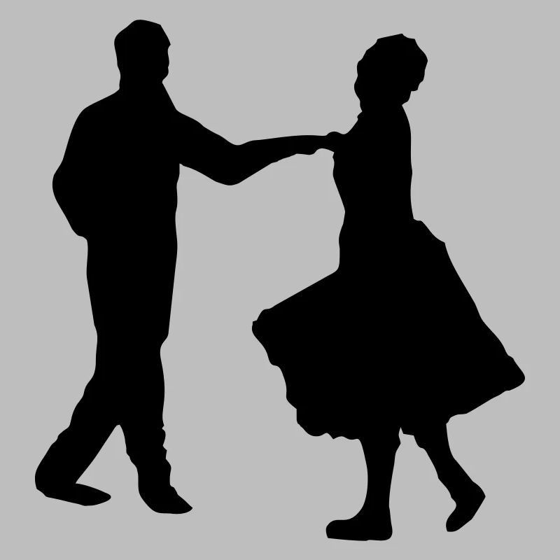 Dancers, dancing couple