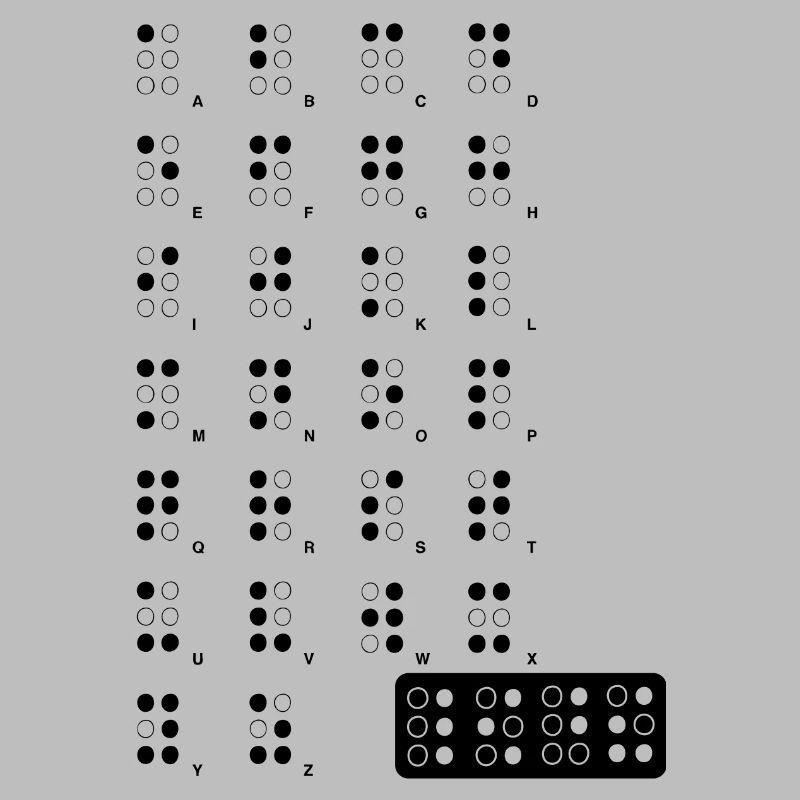 braille blak