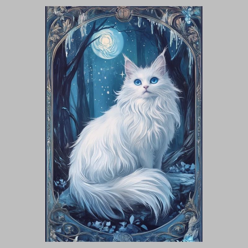 Cloudtail Cloud Tail Beautiful White Cat Winter