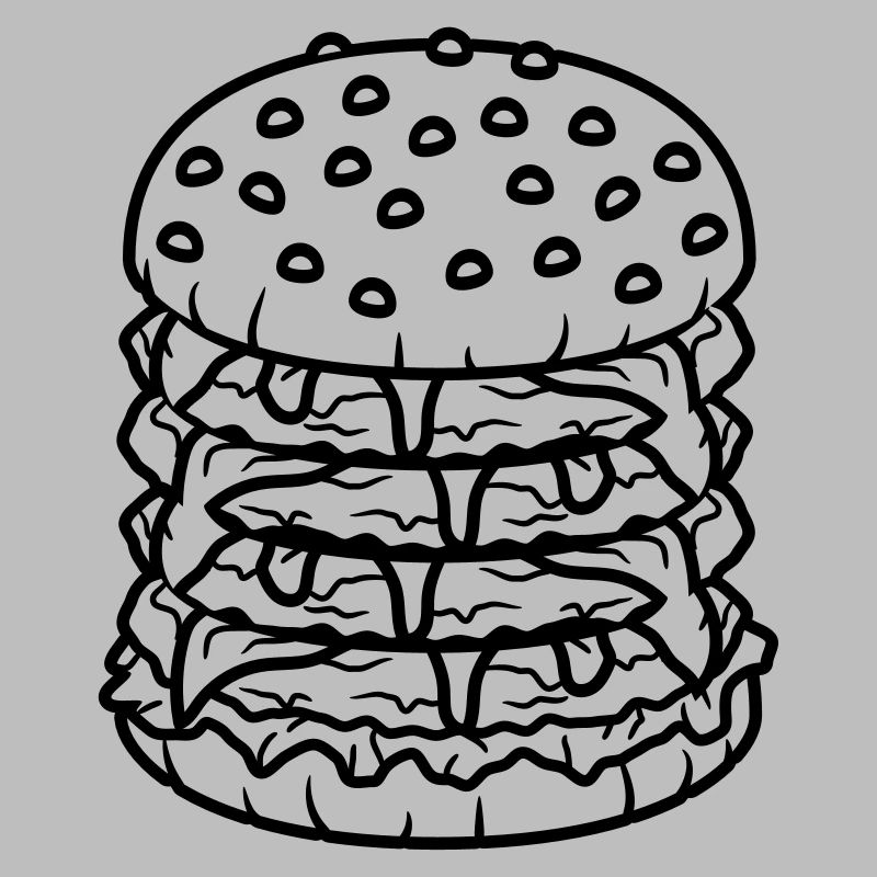 conception haute multiple hamburger cool hamburger