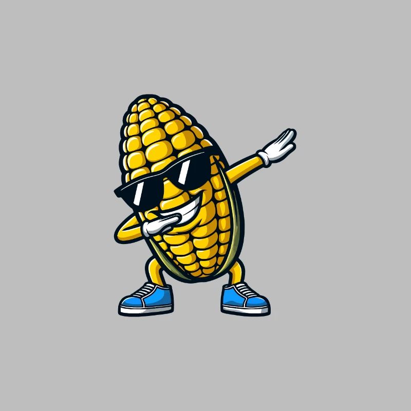 Corn on the cob dabbing corn