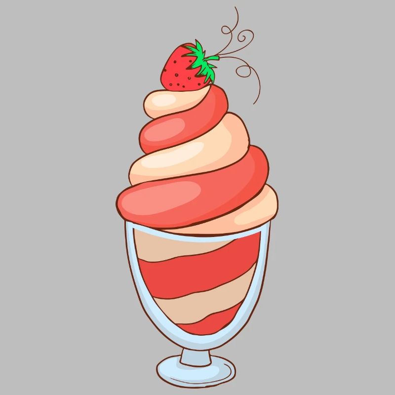 Eis Speiseeis Eiskrem Eiscreme Kugeleis Eisbecher
