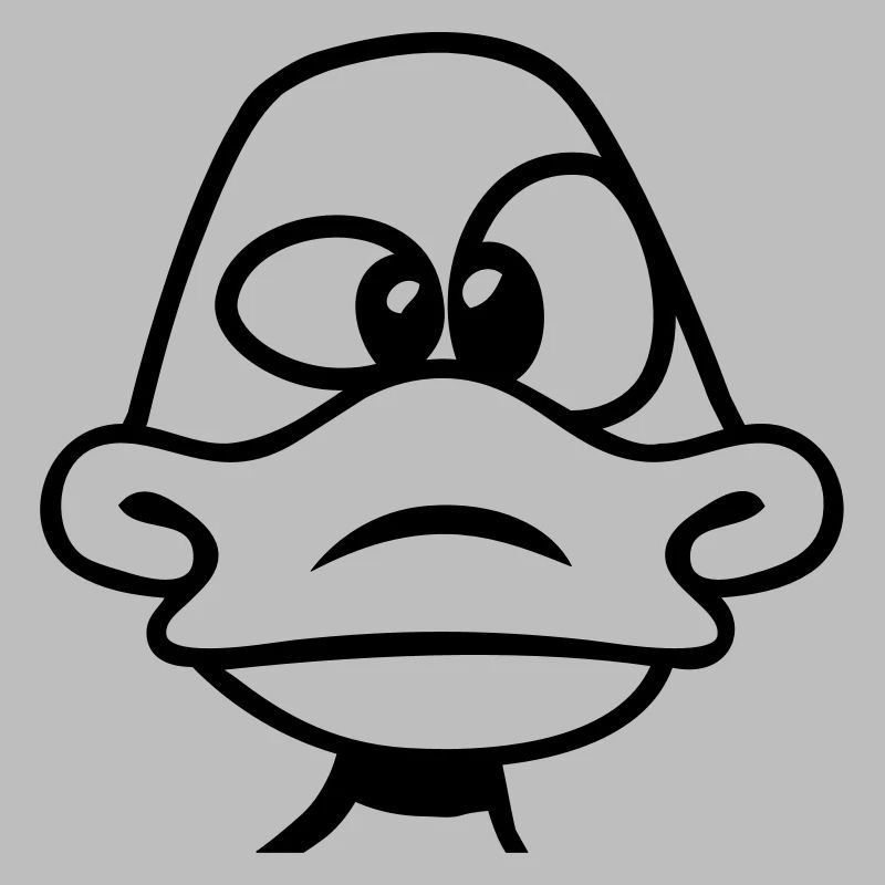 Canard stupide stupide