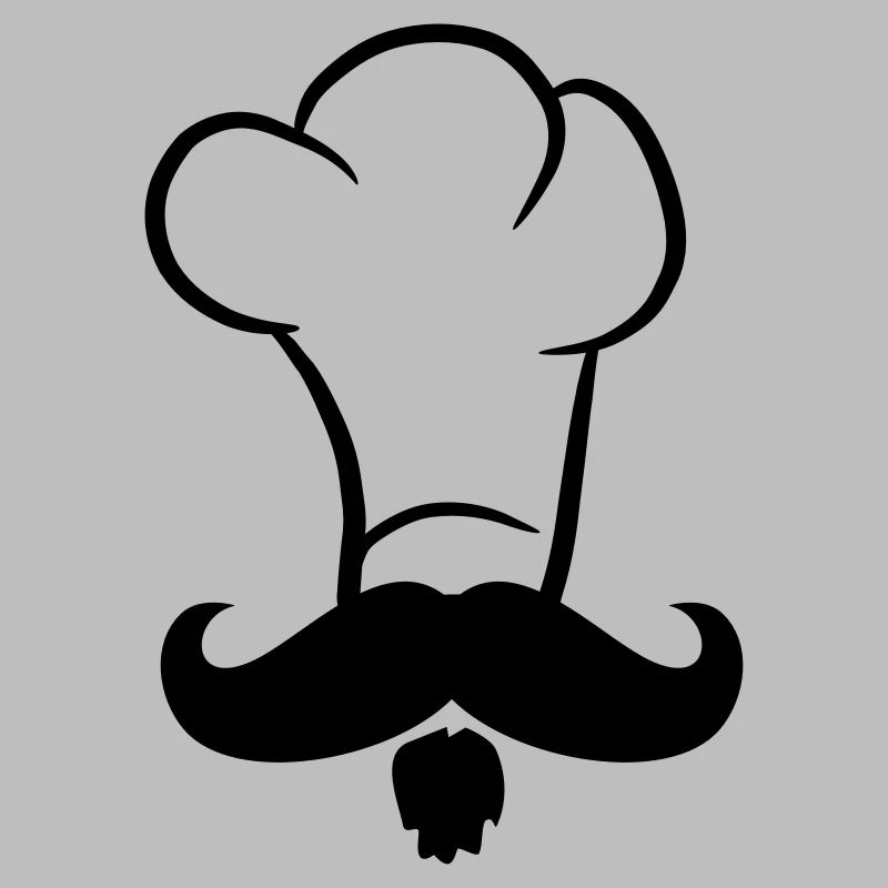 Chef Mustache Moustache Chef's Hat