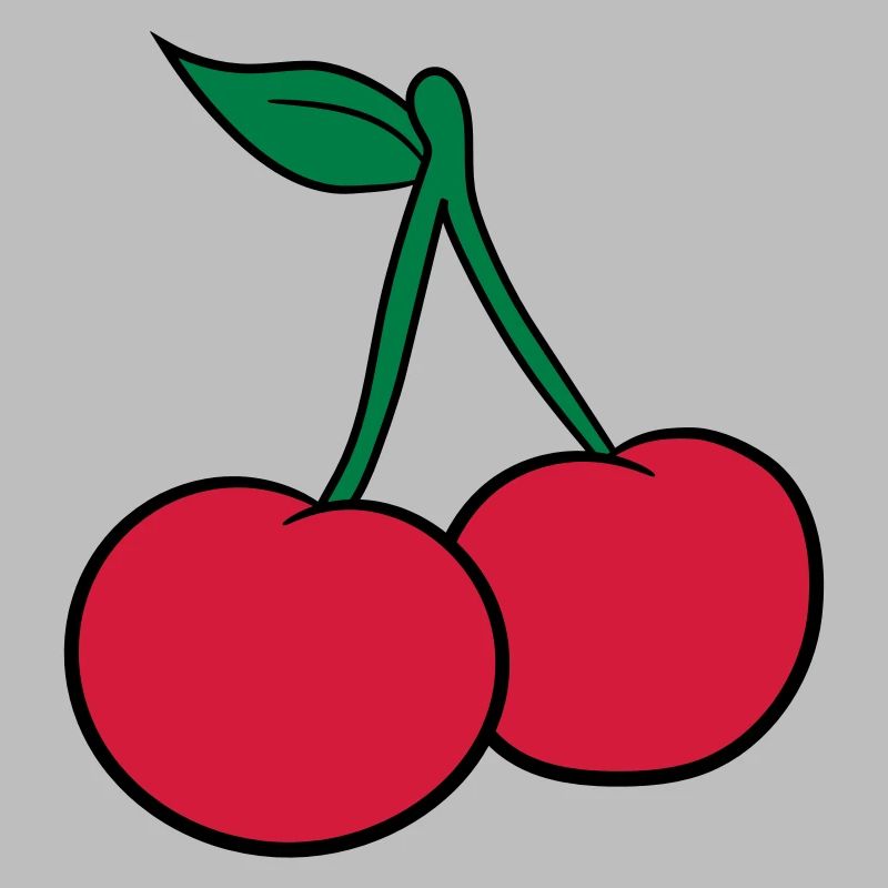 2 cherry leaf tasty design