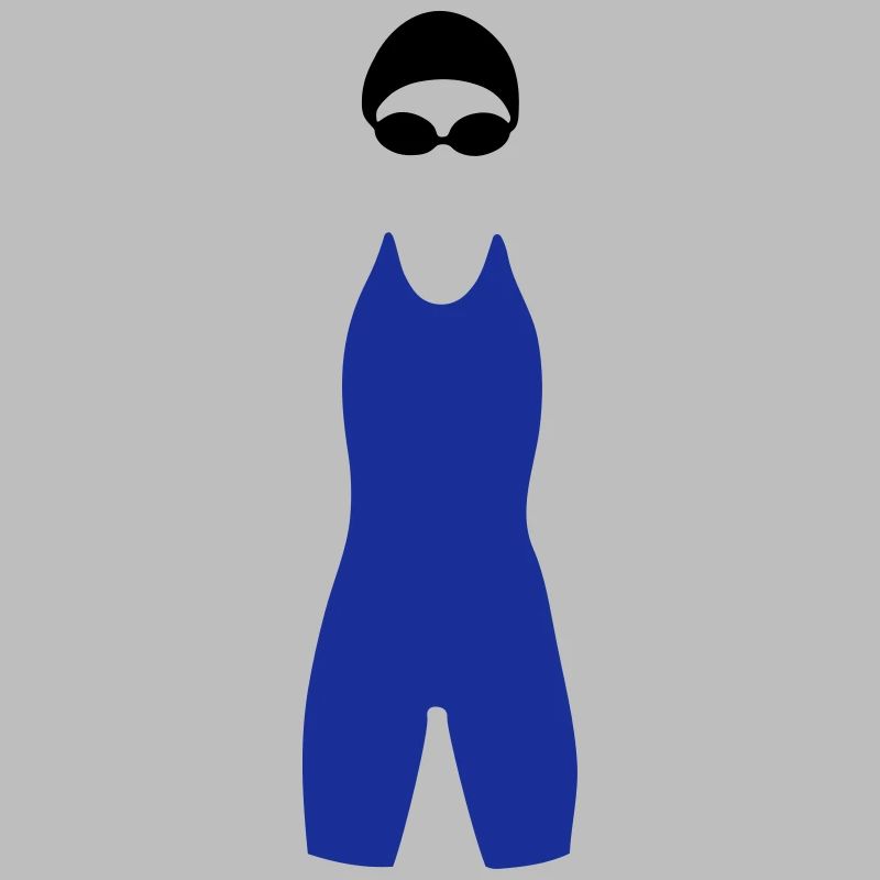 Nageur, silhouette