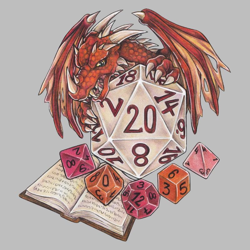 Role Playing Game Tabletop D20 Dice Game Master