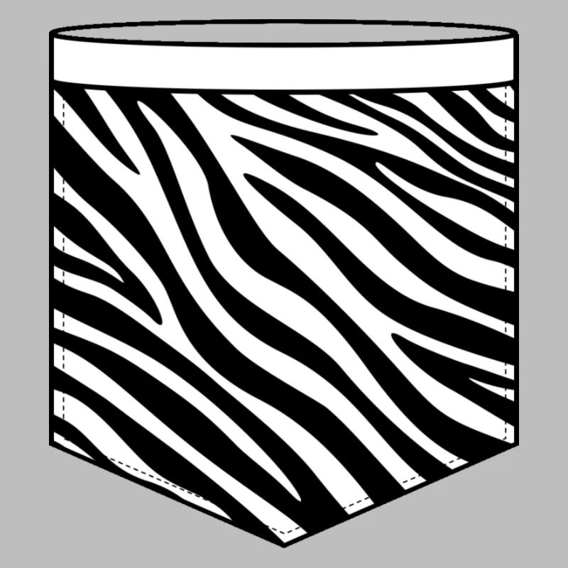 White Tiger Pocket Design