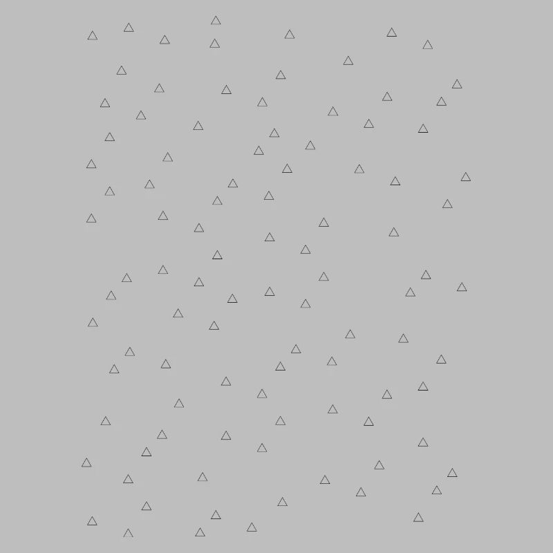 Triangle, solid color, black, shapes