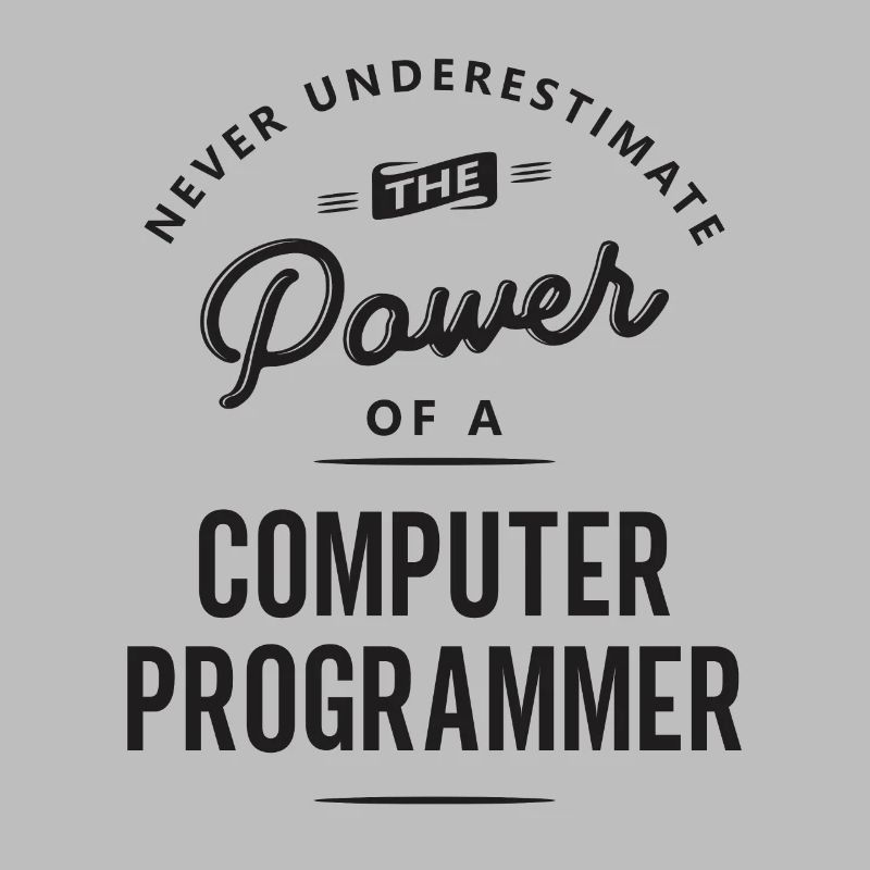 Computer Programmer Lustige Berufsbezeichnung