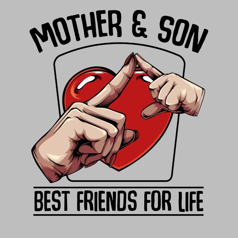 Mutter und Sohn