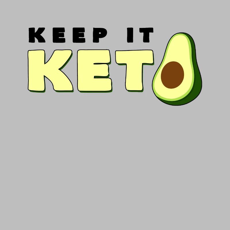 Keep It Keto Avocado Saying Ketogenic Diet Gift