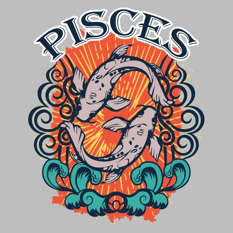 Team Fische Sternzeichen Geschenkidee Geschenk