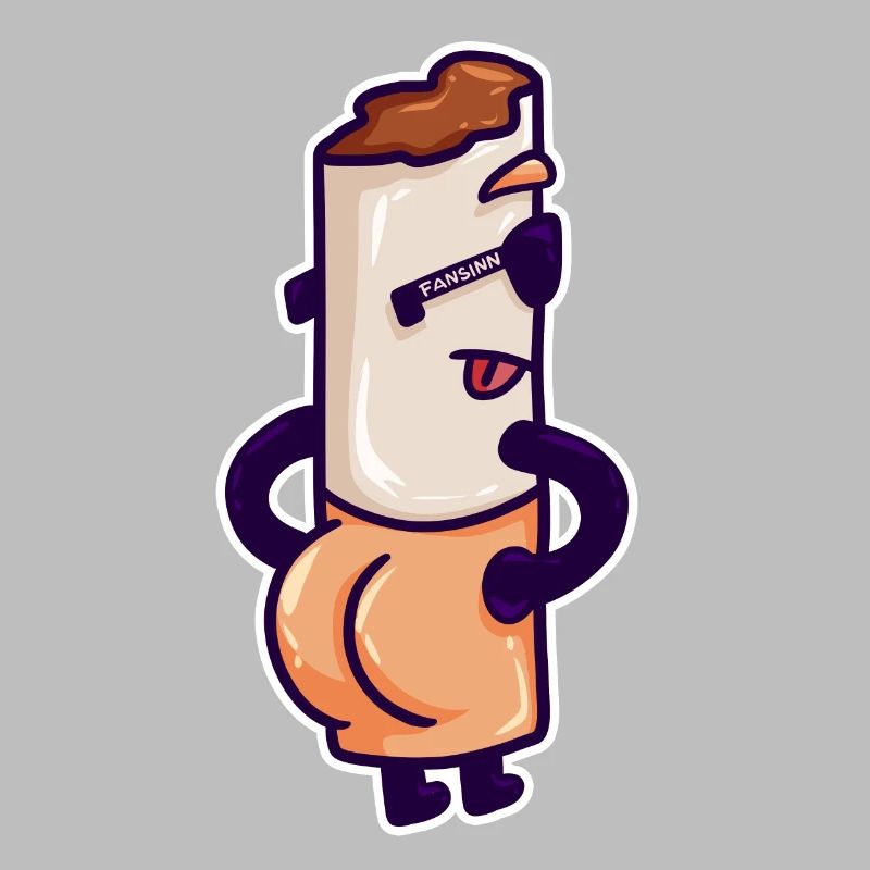 Cigarette Tabagisme Cigarette Addiction Comic Cadeau